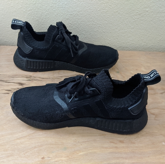 Adidas NMD R1 Japan Triple Black size 8 - Picture 4 of 9